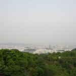 view from namsan mountain