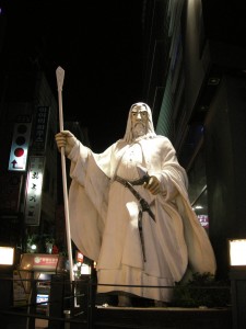 CGV Cinema Hyehwa gandalf statue