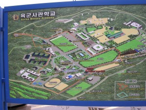 Map of Korean Military Academy