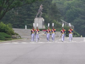 soldiers at Korean Military Academy