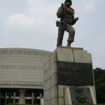 statue at Korean Military Academy