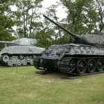 North Korean Tanks at Korean Military Academy