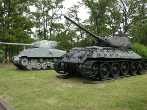 North Korean Tanks at Korean Military Academy