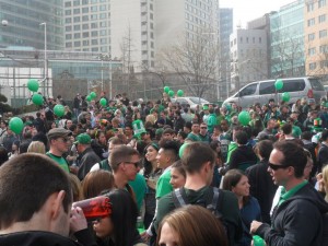 St Patricks day seoul korea 2011