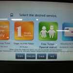 Ticket Machine screen
