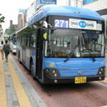 Blue bus Seoul