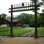 Gate at Jeongneung Royal Tomb Seoul