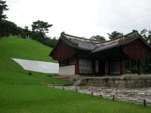 Shrine at Jeongneung Royal Tomb Seoul