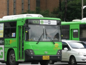 Bus bound for Jeongneung Royal Tomb Seoul