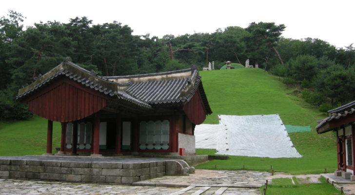 In front of Jeongneung Tomb Seoul