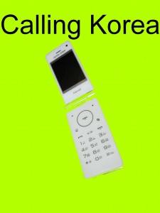 Calling a phone in Korea