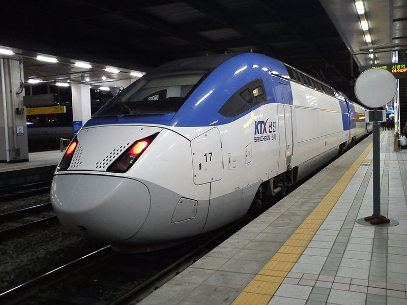 south korean high speed train sancheon