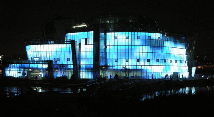 Floating Island at Banpo Hangang Park