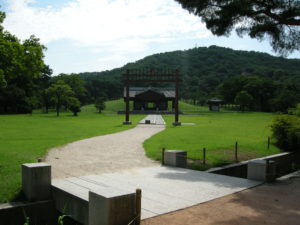 Entrance at Uireung Tomb