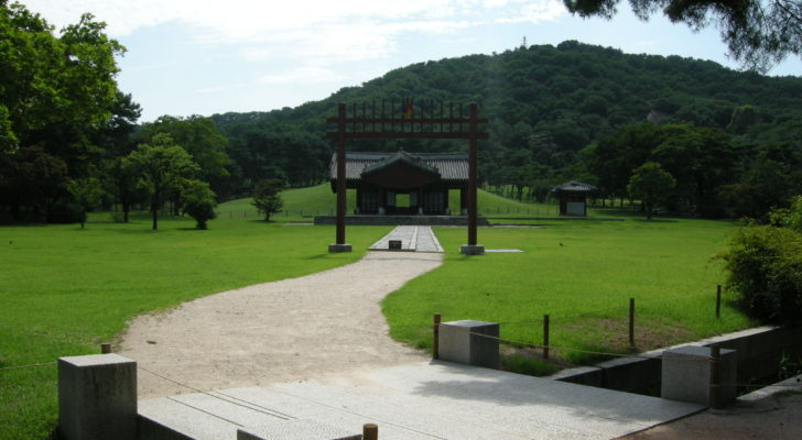 Entrance at Uireung Tomb