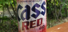 cass red beer