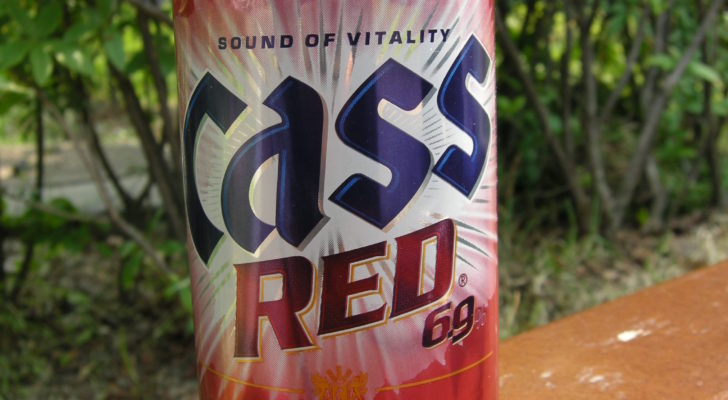 cass red beer