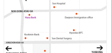 daejeon immigration office map