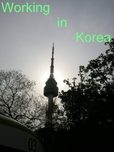 working in korea