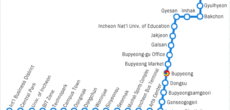 Incheon Subway Map