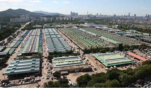 Garak Market Seoul Korea